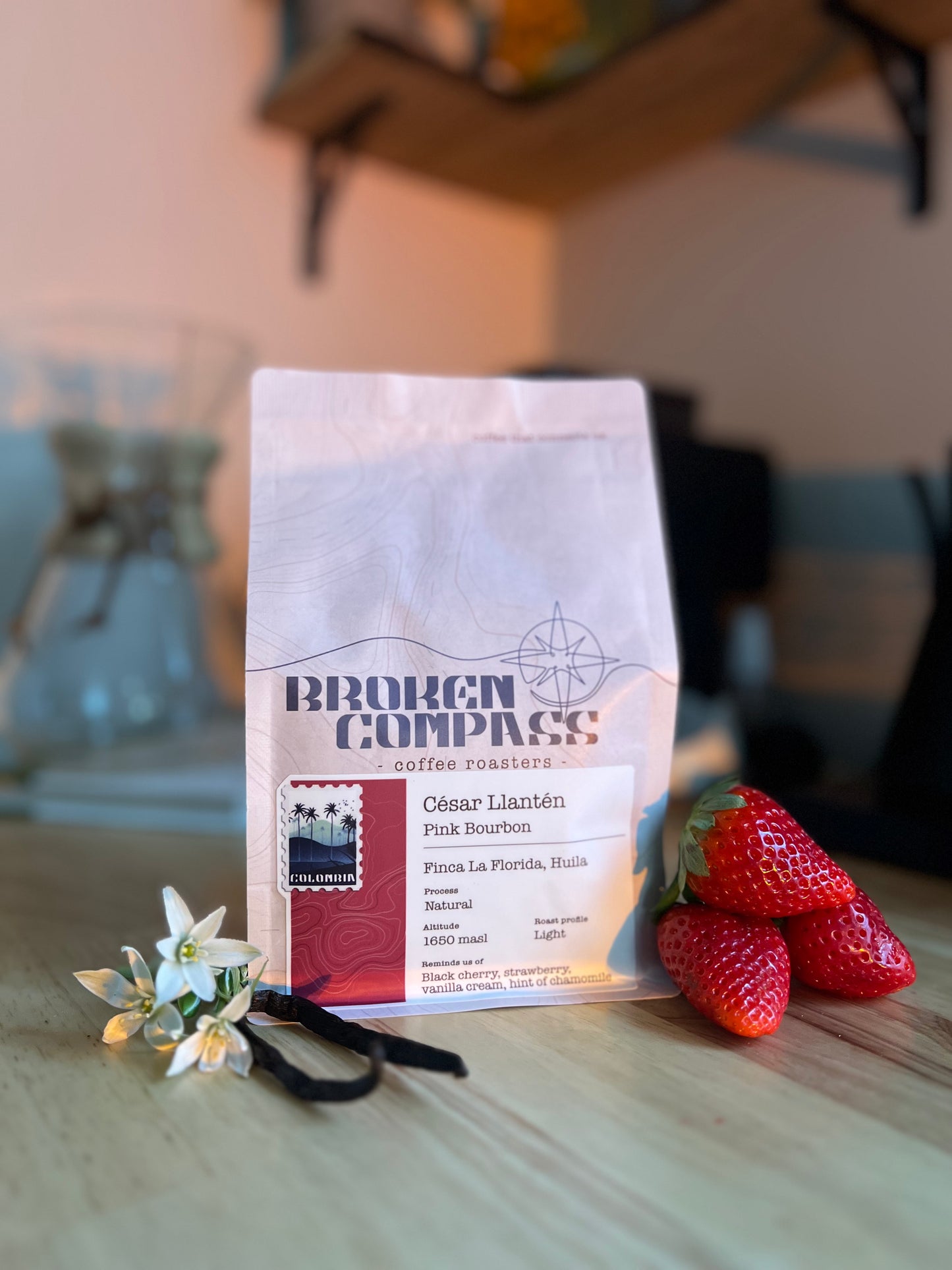 César Llantén Pink Bourbon Coffee - Natural Process