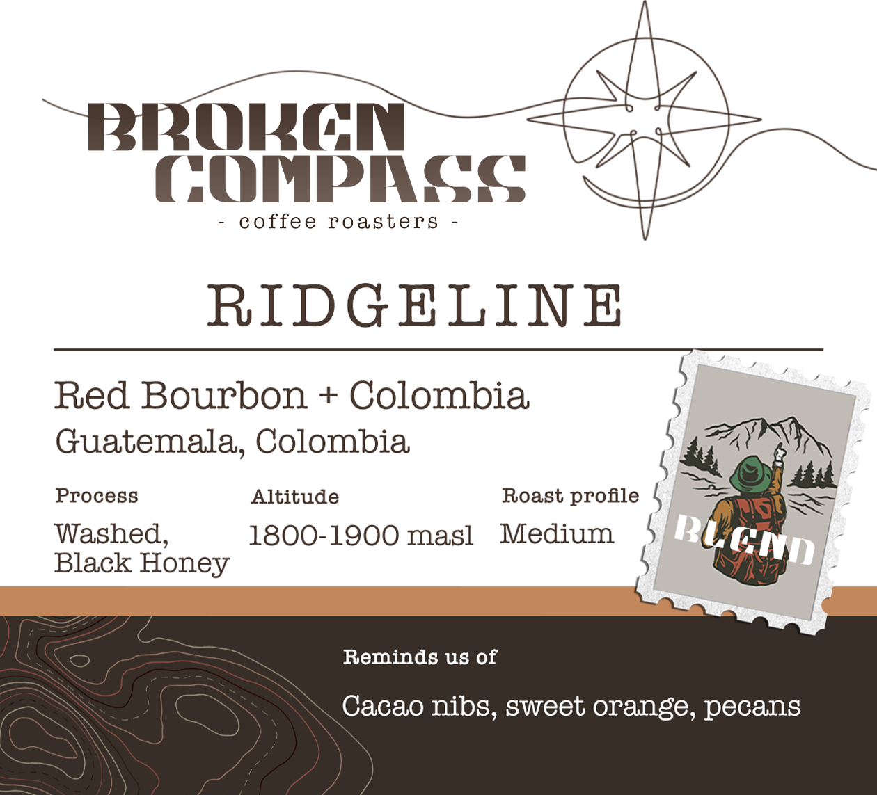 NEW! Ridgeline Blend - Red Bourbon + Colombia