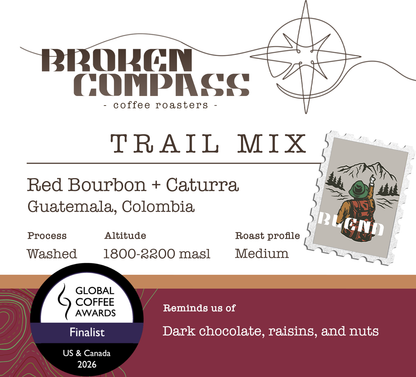 Trail Mix Blend - Red Bourbon + Caturra