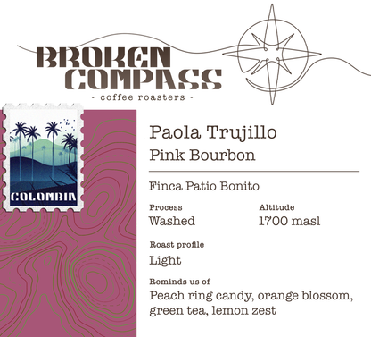 Paola Trujillo Pink Bourbon Coffee